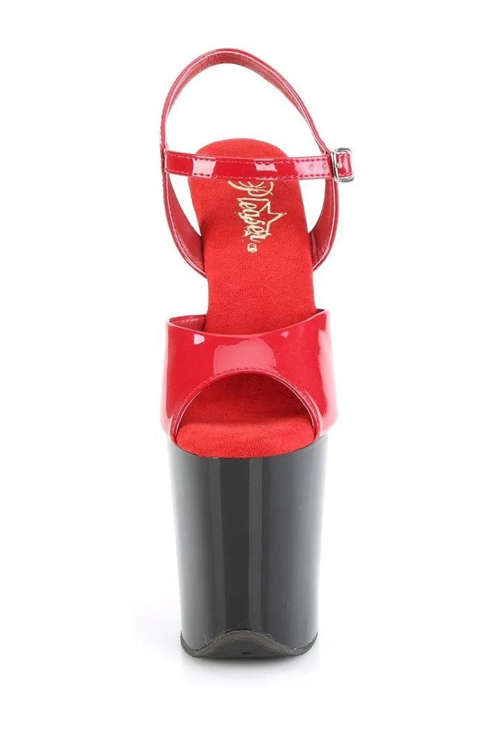 FLAMINGO-809 Sandal | Red Patent