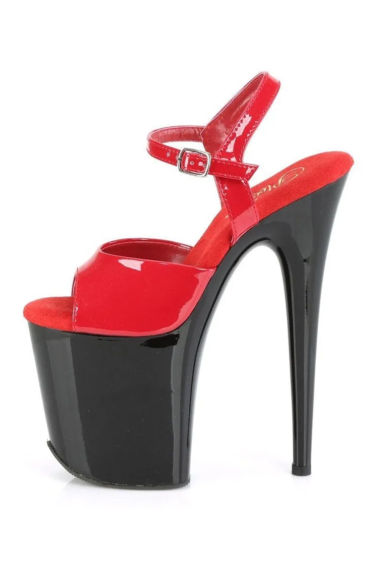 FLAMINGO-809 Sandal | Red Patent