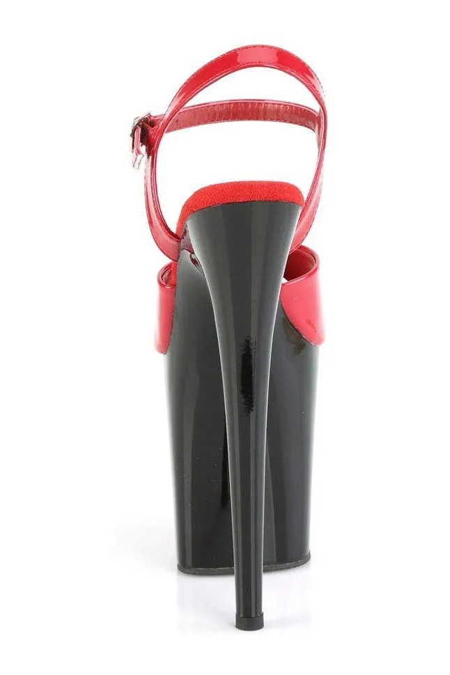 FLAMINGO-809 Sandal | Red Patent