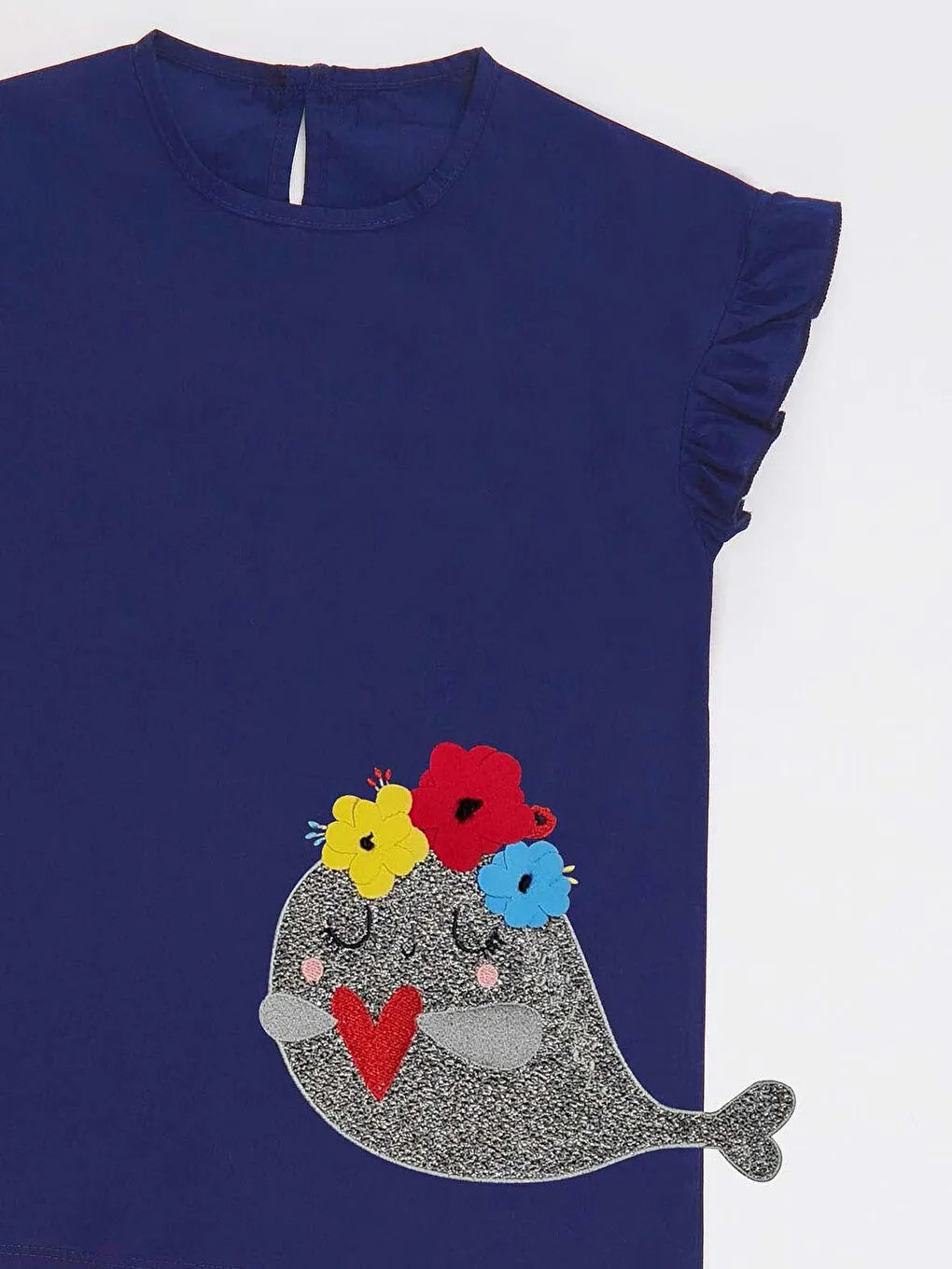 Floral Fish Girl Tunic Tights Set