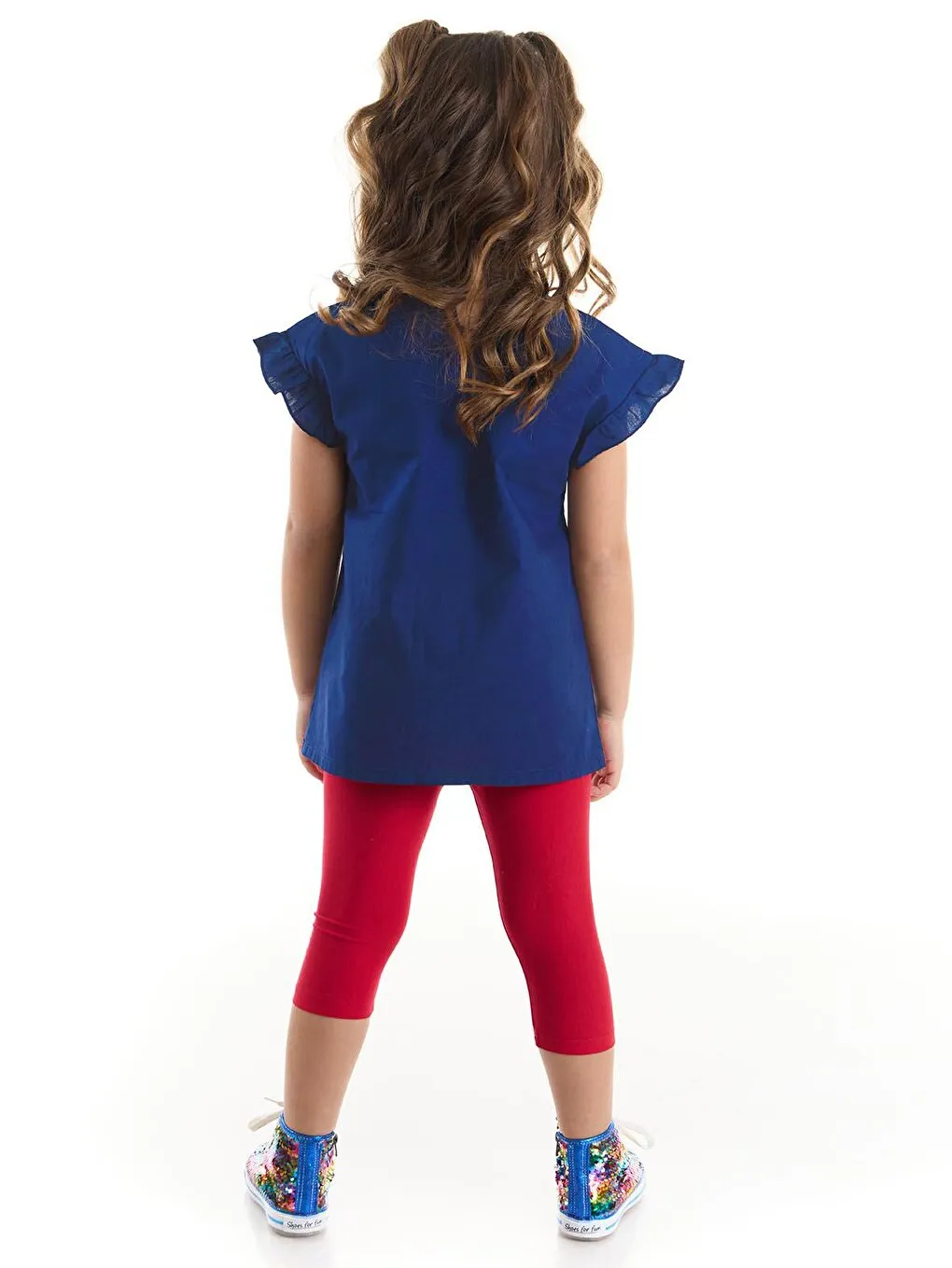 Floral Fish Girl Tunic Tights Set
