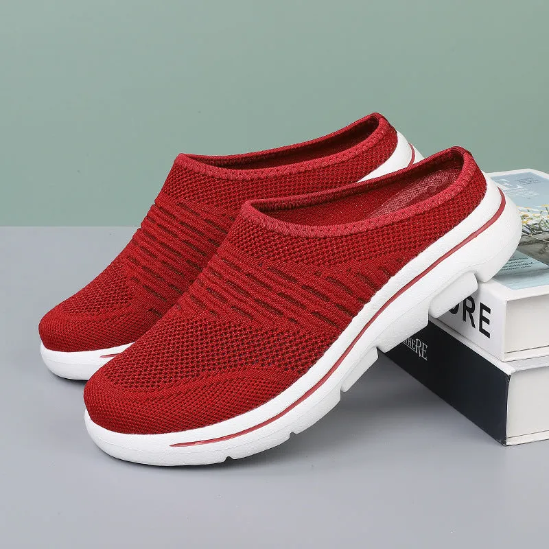 Fly Flot Korean Version Woven Hollow Out Low Cut Slippers