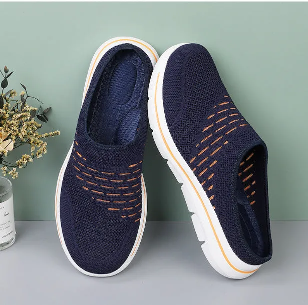 Fly Flot Korean Version Woven Hollow Out Low Cut Slippers