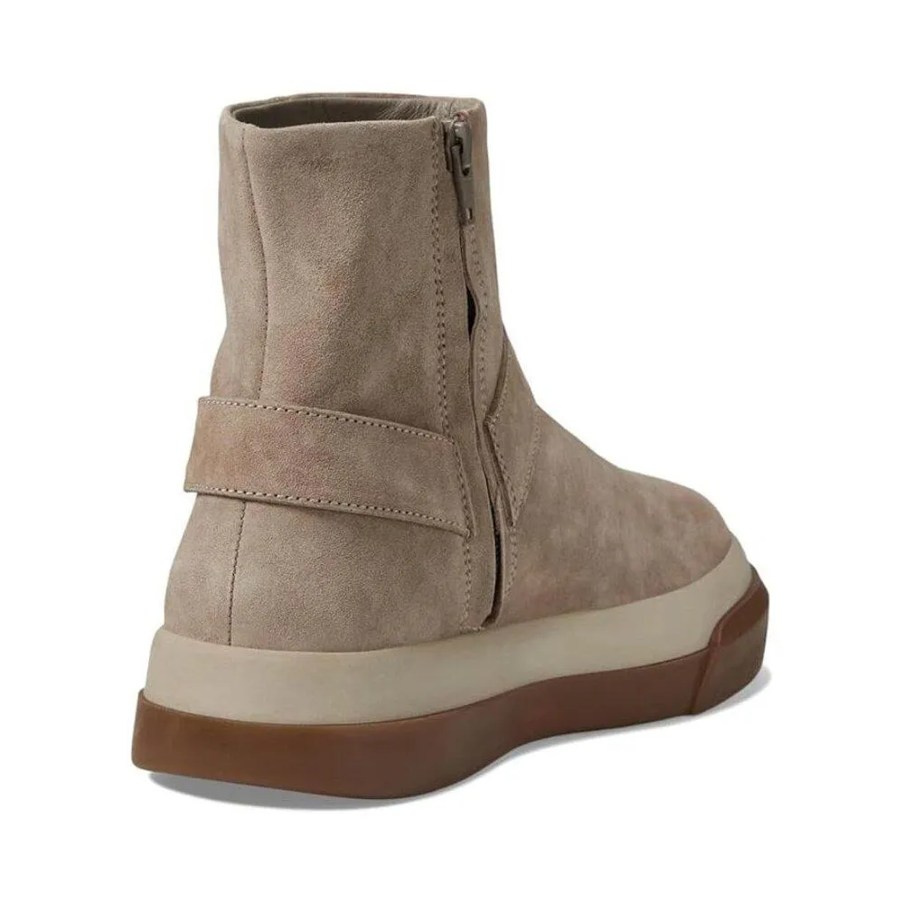 Free People Boots Bodhi Taupe Suede Leather Harness Ankle Booties
