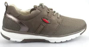 Gabor rollingsoft sensitive 26.975.31 fumo grey nubuck and mesh combi