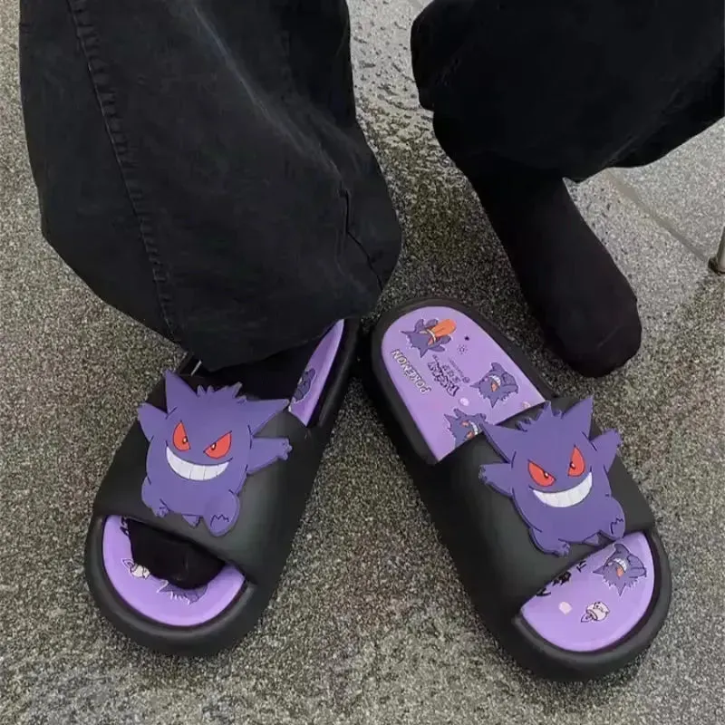 Gengar Ghostly Grip Slippers
