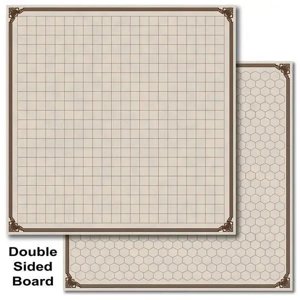 Grid & Hex: Battle Map Board