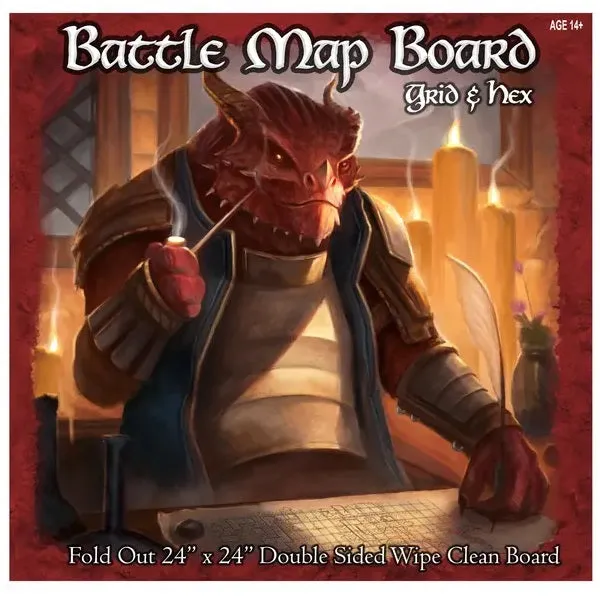 Grid & Hex: Battle Map Board