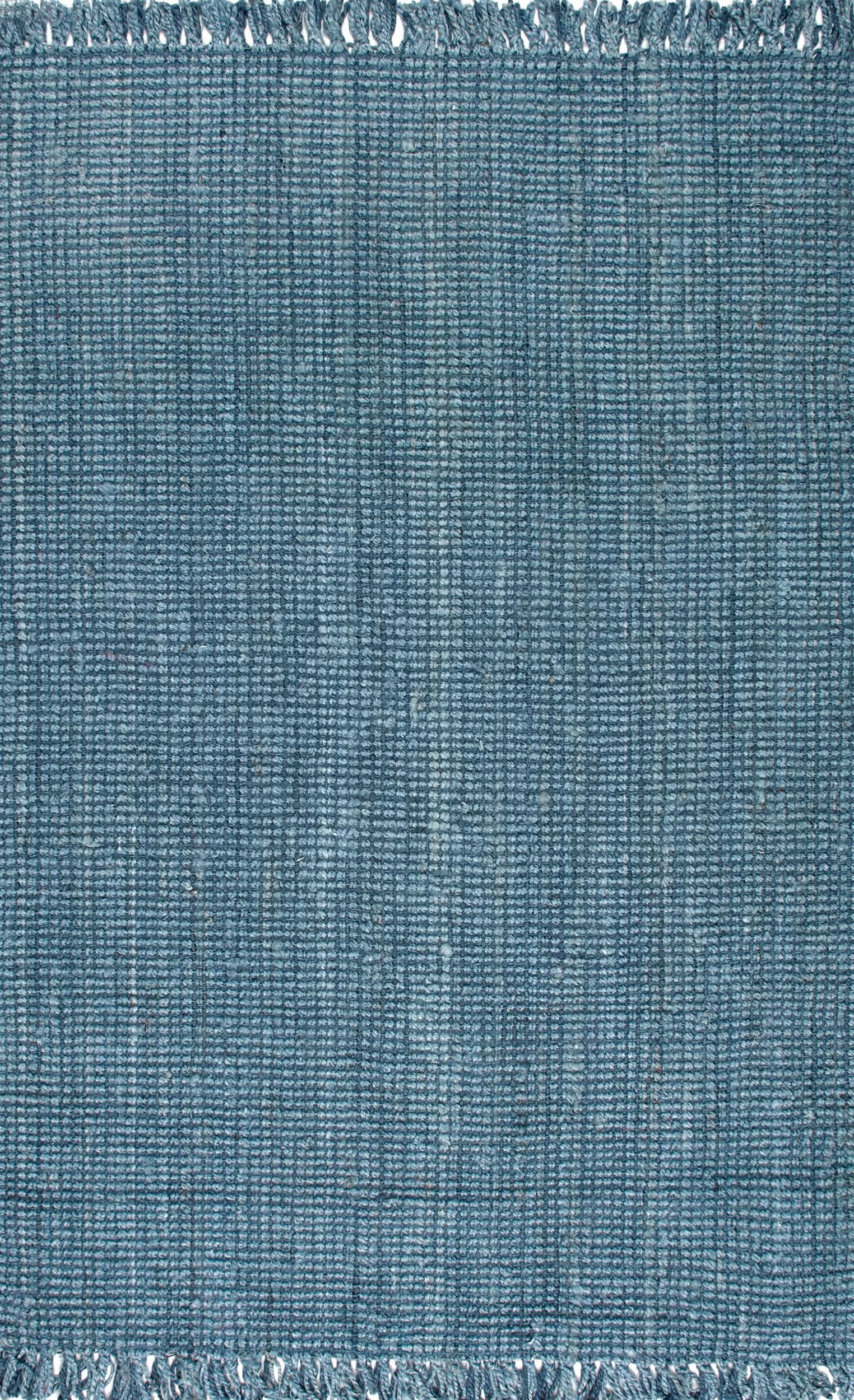 HAND WOVEN CHUNKY LOOP JUTE GREY