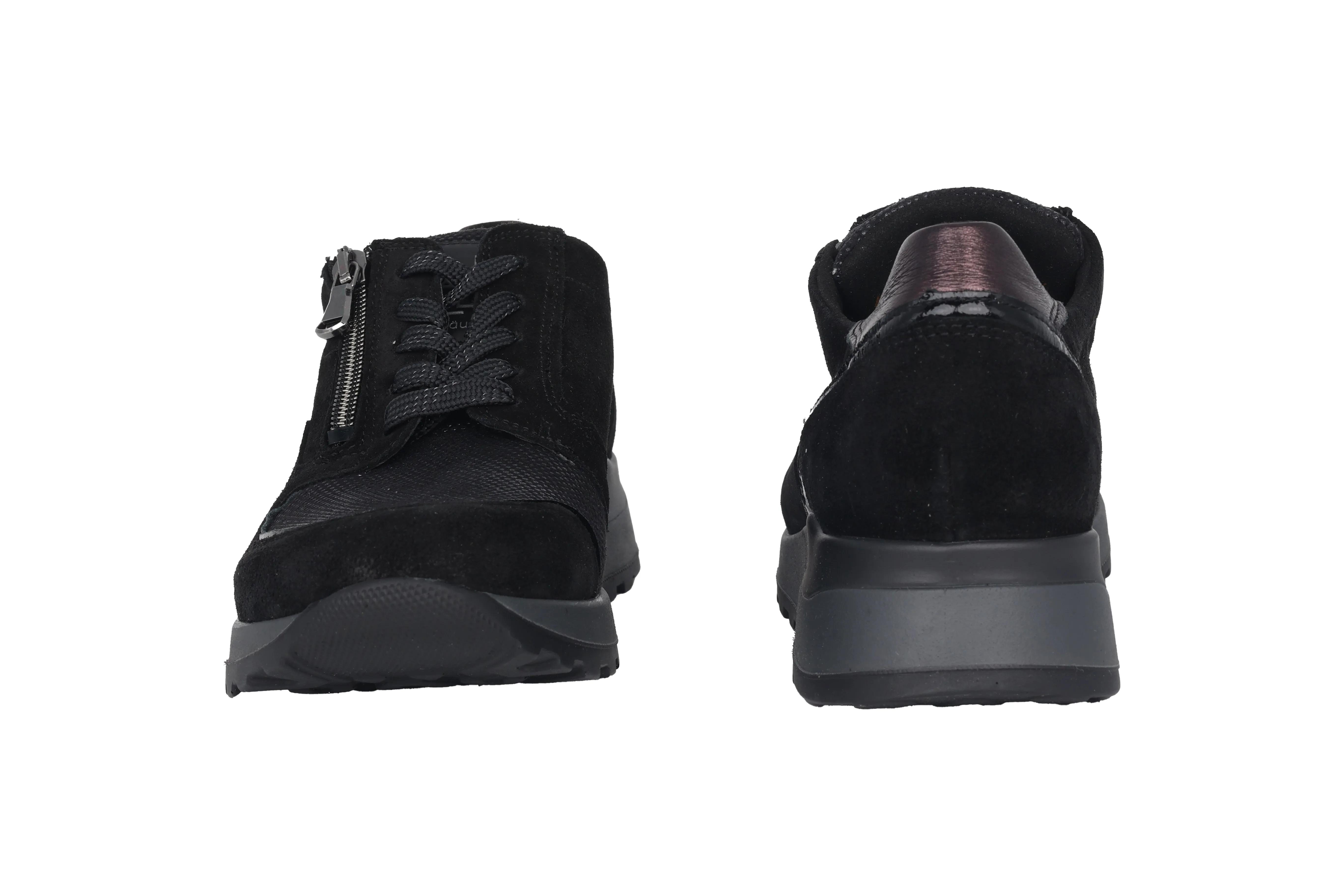 'Hiroko' women's wide fit (H) sneakers - black