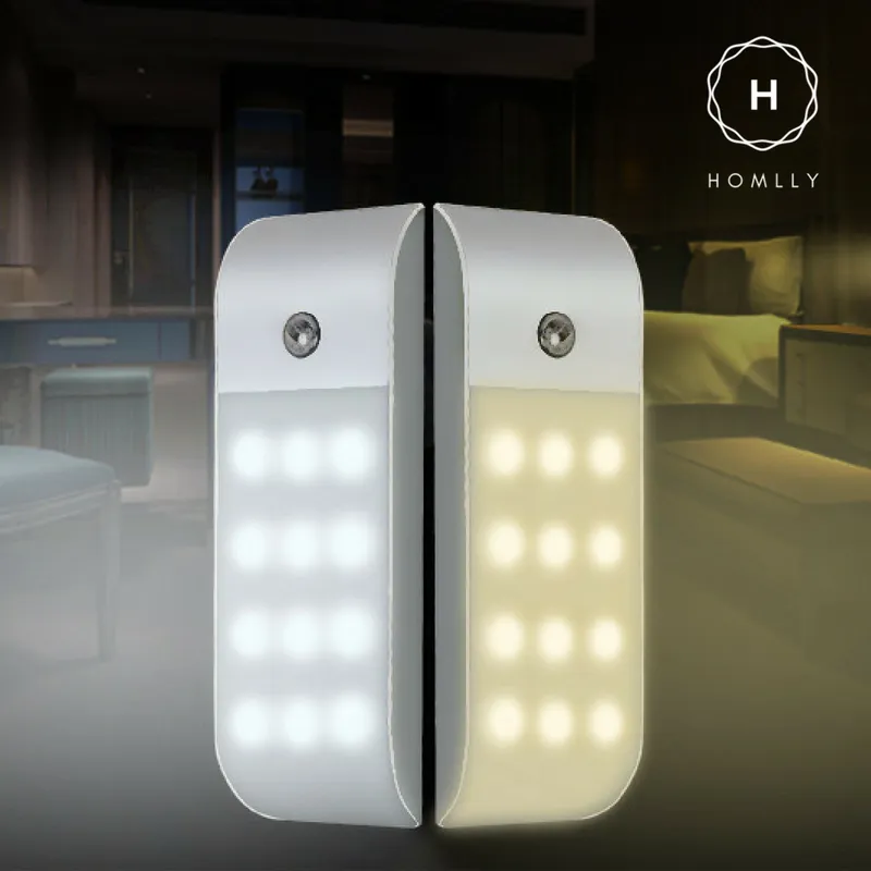 Homlly Motion Sensor LED Closet light (white/ warm white)