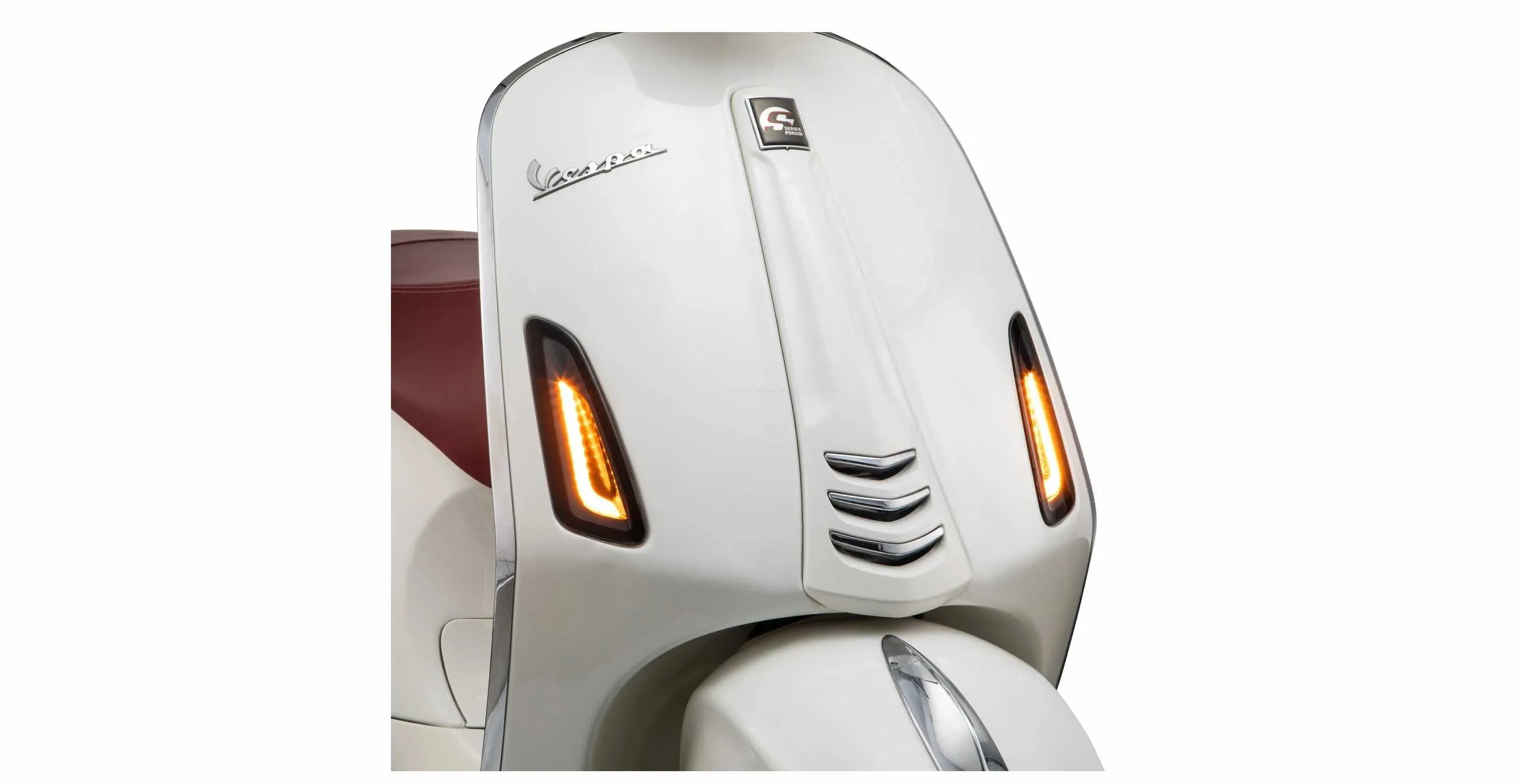 Indicator Kit Front KOSO Smoked | Vespa Primavera/Sprint 125-150cc