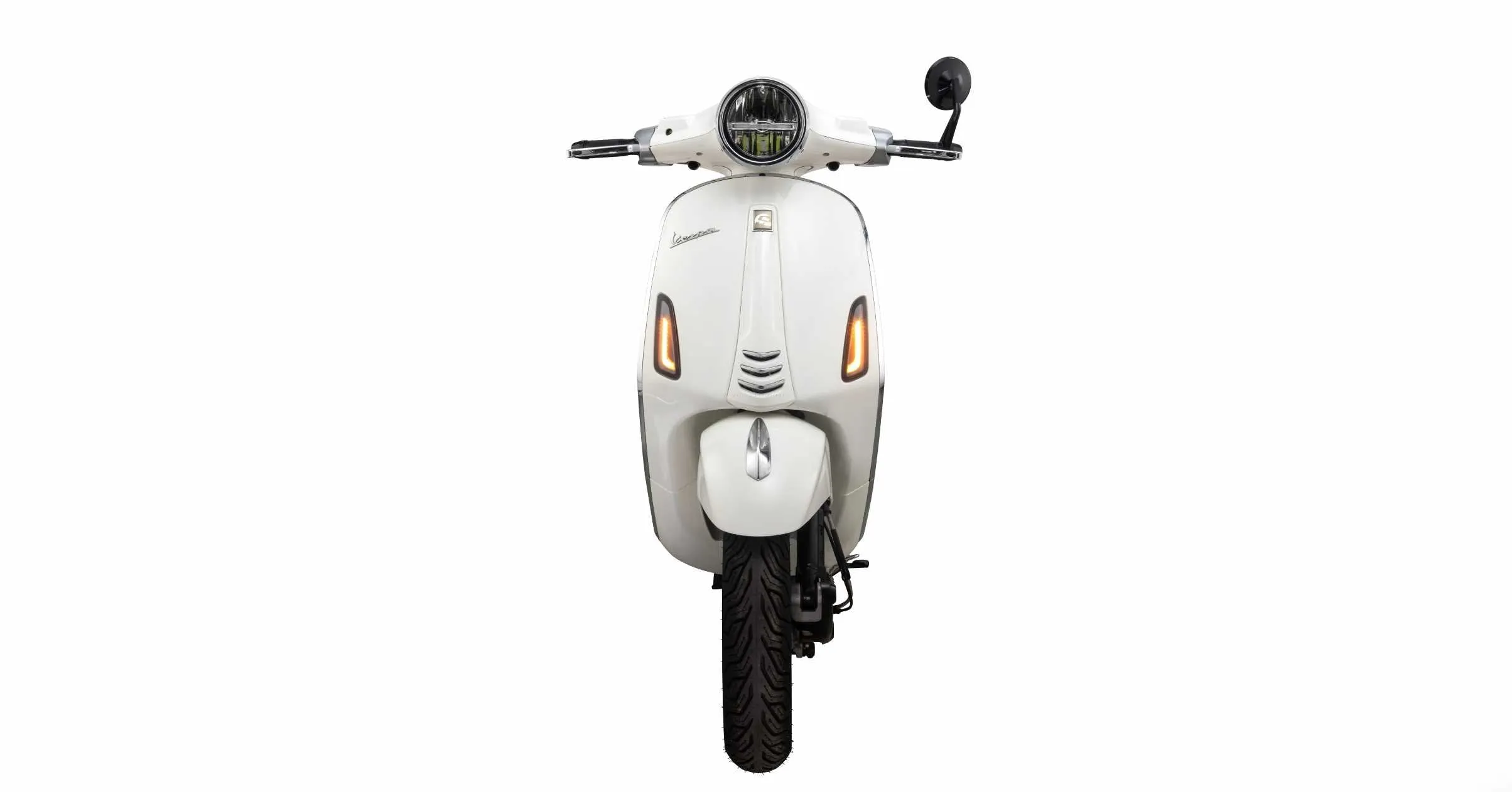 Indicator Kit Front KOSO Smoked | Vespa Primavera/Sprint 125-150cc