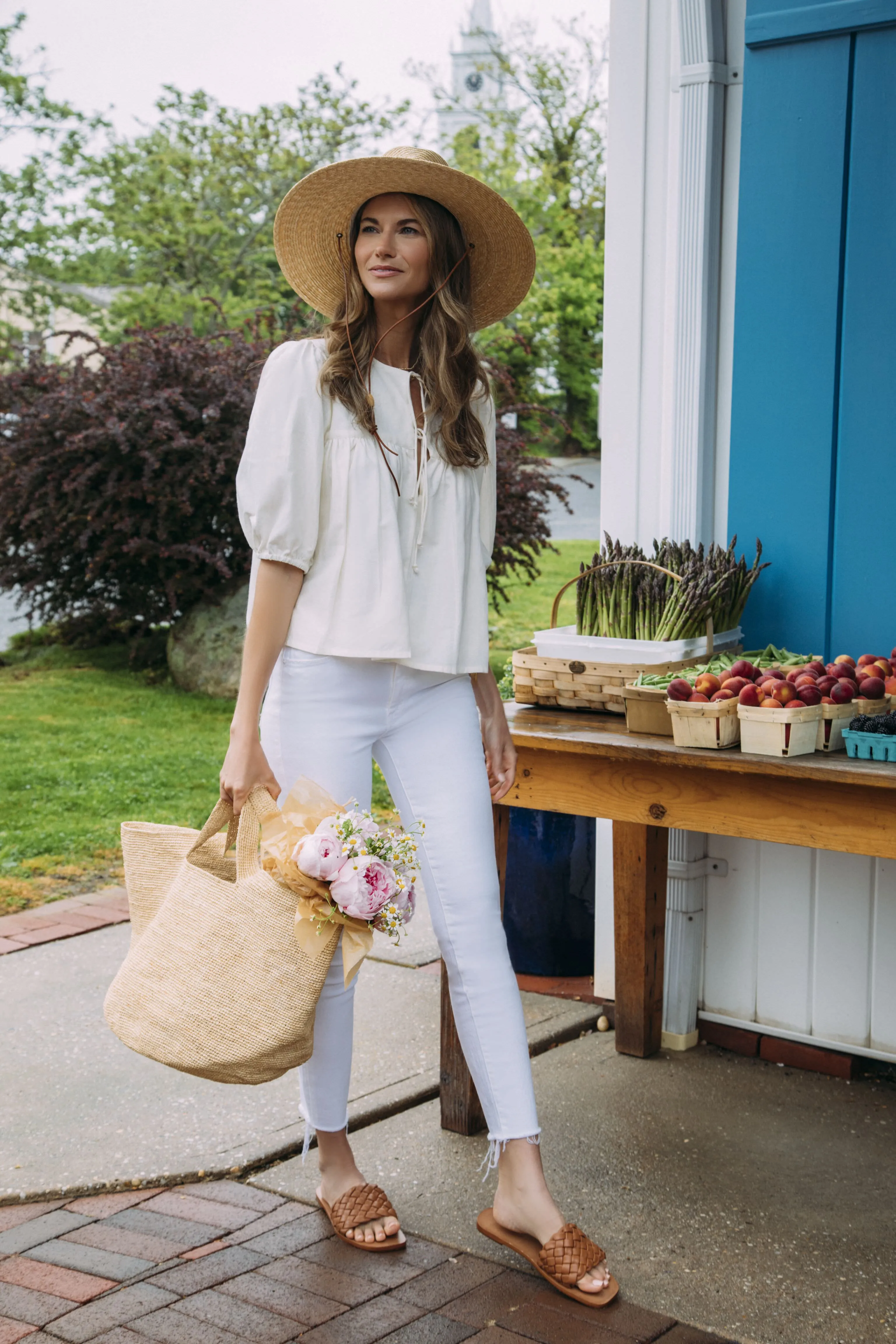 Ivory Puff Isla Top