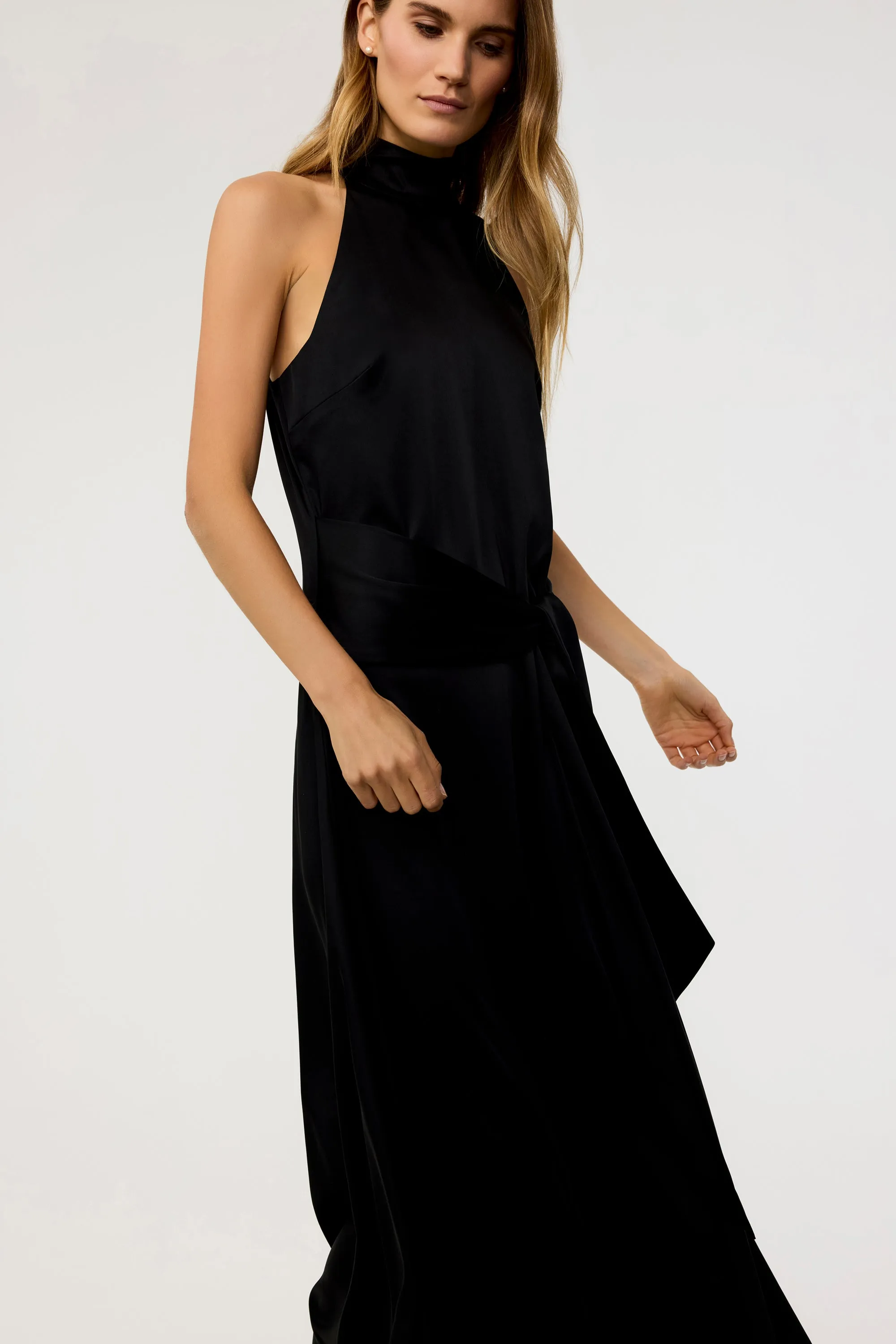 Jocelyn Satin Maxi Dress