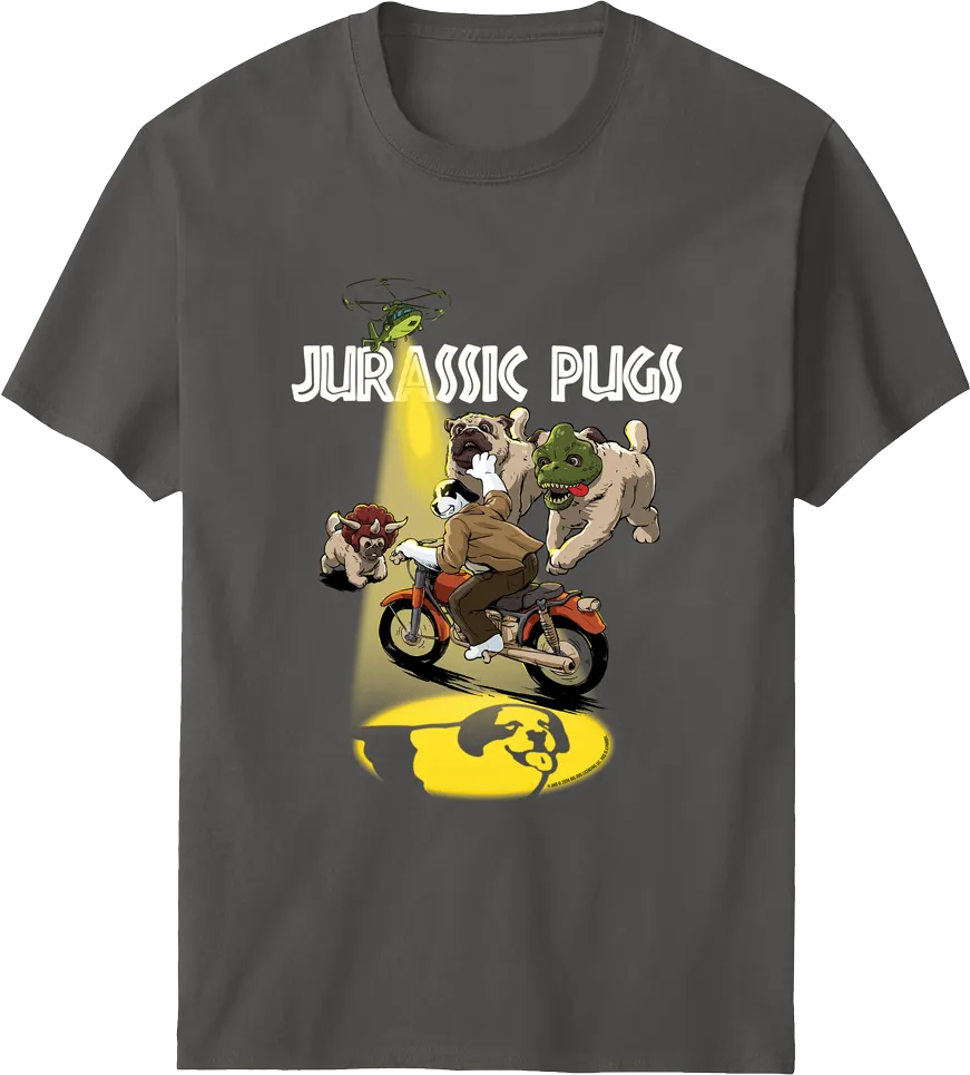 Jurassic Pugs T-shirt