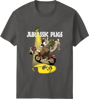Jurassic Pugs T-shirt