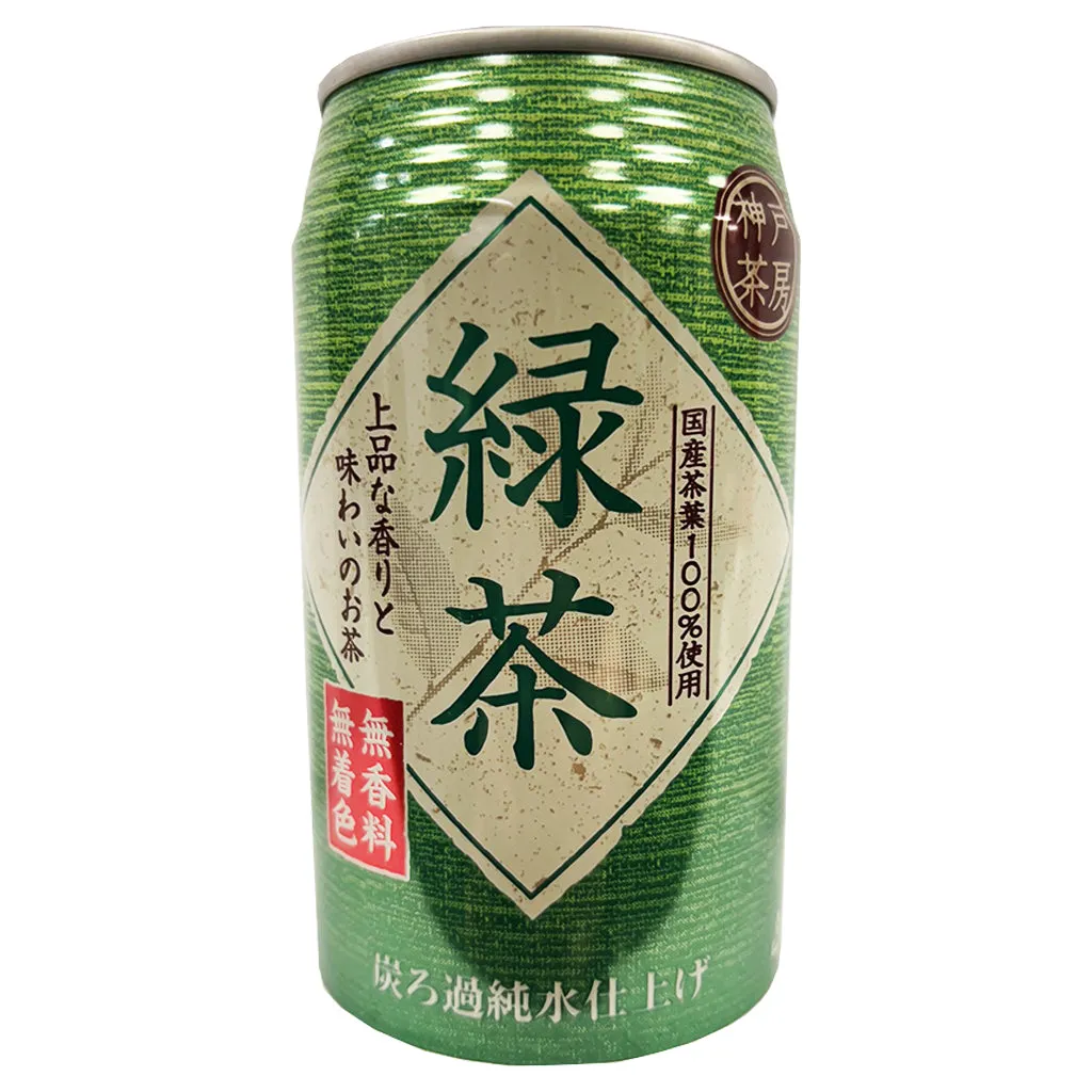 Kobesabo Green Tea 340ml ~ 神户茶房 绿茶 340ml