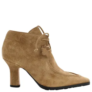 Ladies 60mm Storm Suede Lace-Up Booties