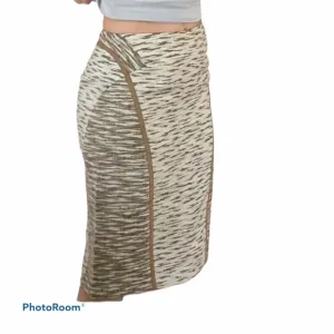 Lafayette 148 NY linen jacquard pencil skirt size 4