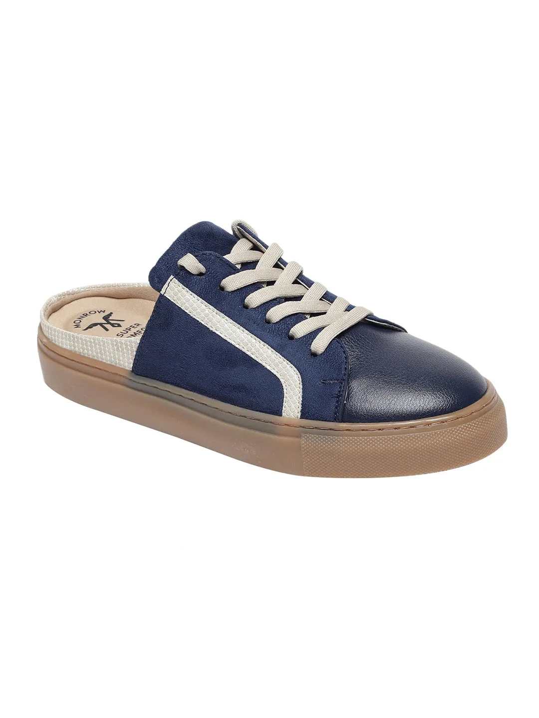 Leanne Blue Flat Sneakers