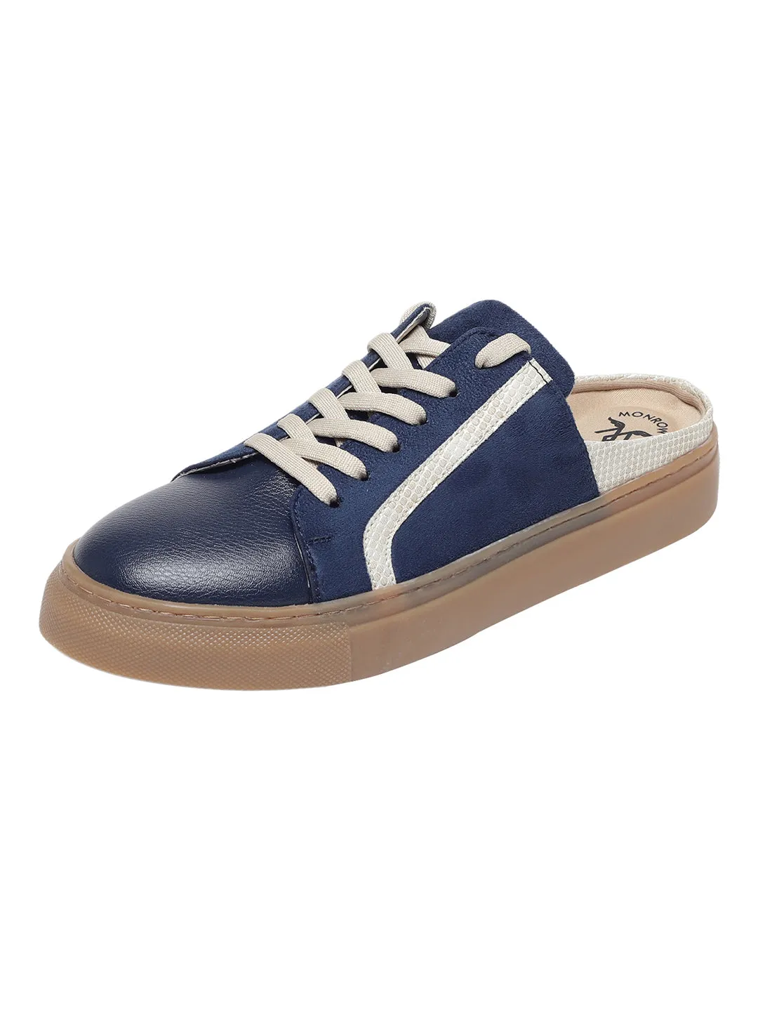 Leanne Blue Flat Sneakers