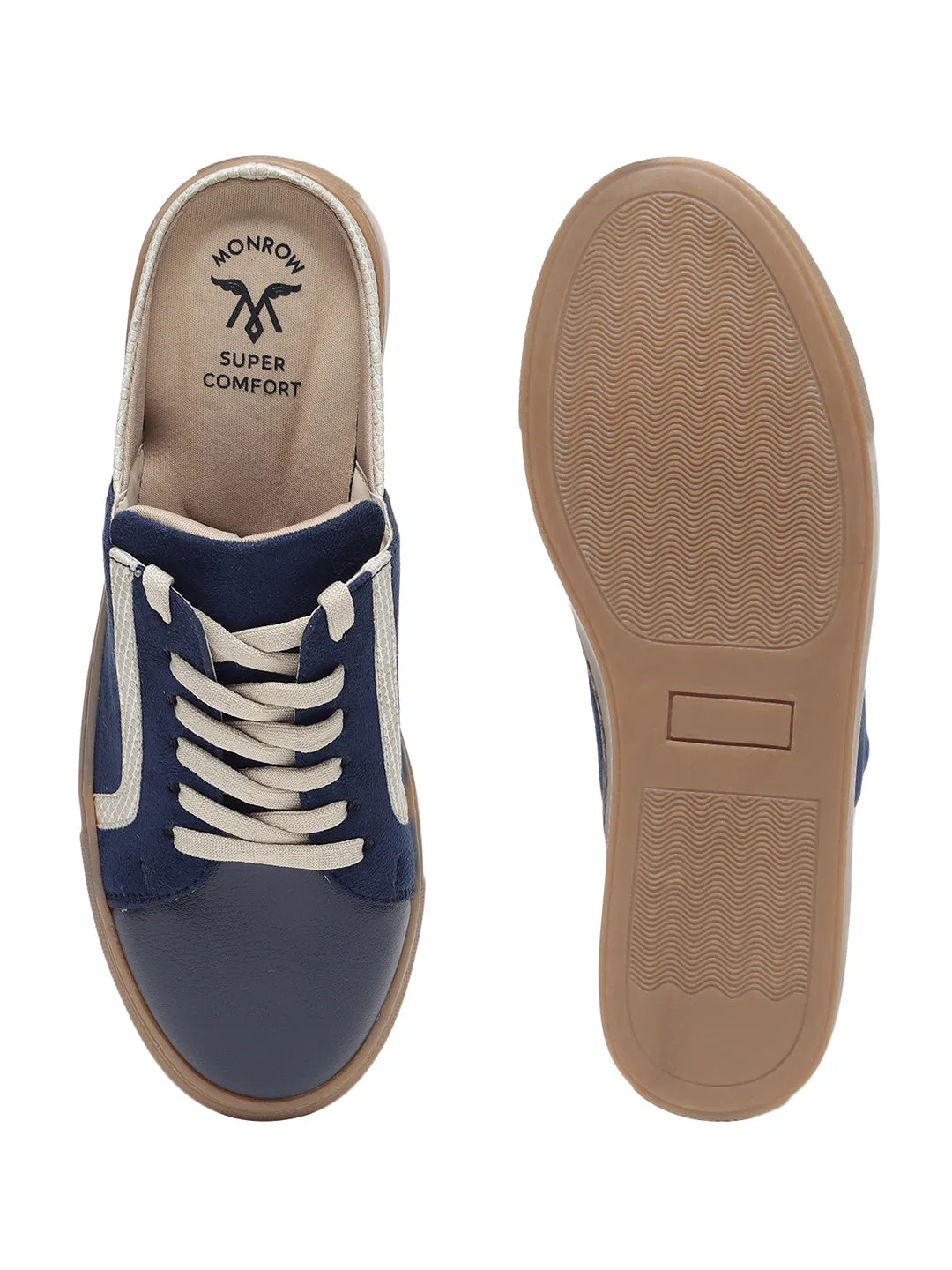 Leanne Blue Flat Sneakers