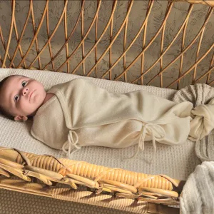 Maxim Premium Cashmere Baby Swaddle (Ivory)