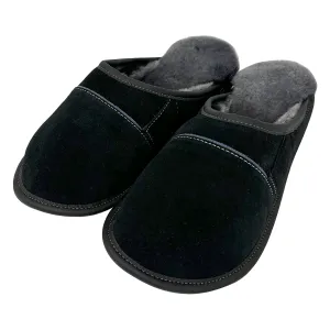 Men's Sheepskin Slip-On Mule Slippers