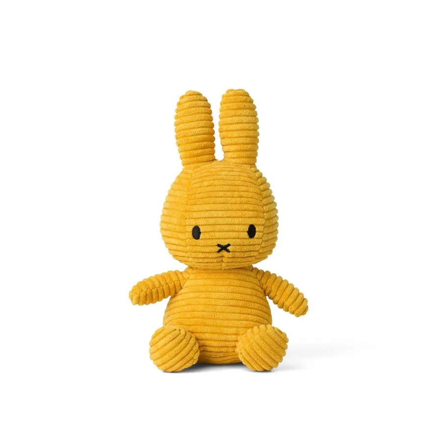 Miffy Corduroy Toy Bunny