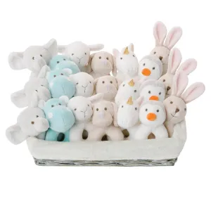 Mini Plush Baby Rattle
