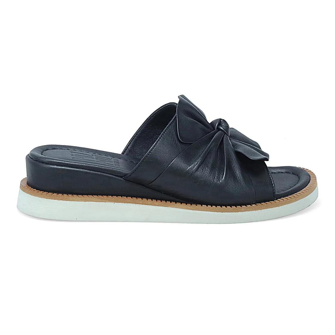 MIZ MOOZ EVY SLIDE BLACK  (50% OFF FINAL SALE)