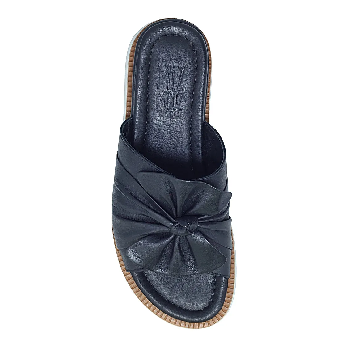 MIZ MOOZ EVY SLIDE BLACK  (50% OFF FINAL SALE)