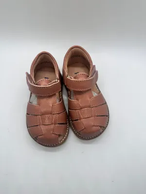 Petit Nord Peach Woven Sandal
