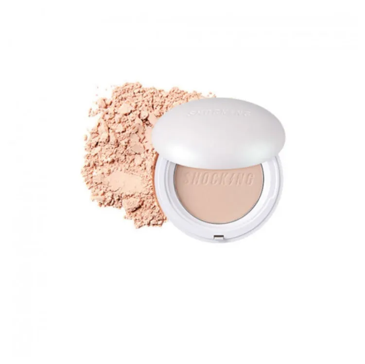 Polvo compacto matificante SPF50   PA     02 warm beige - The Shocking