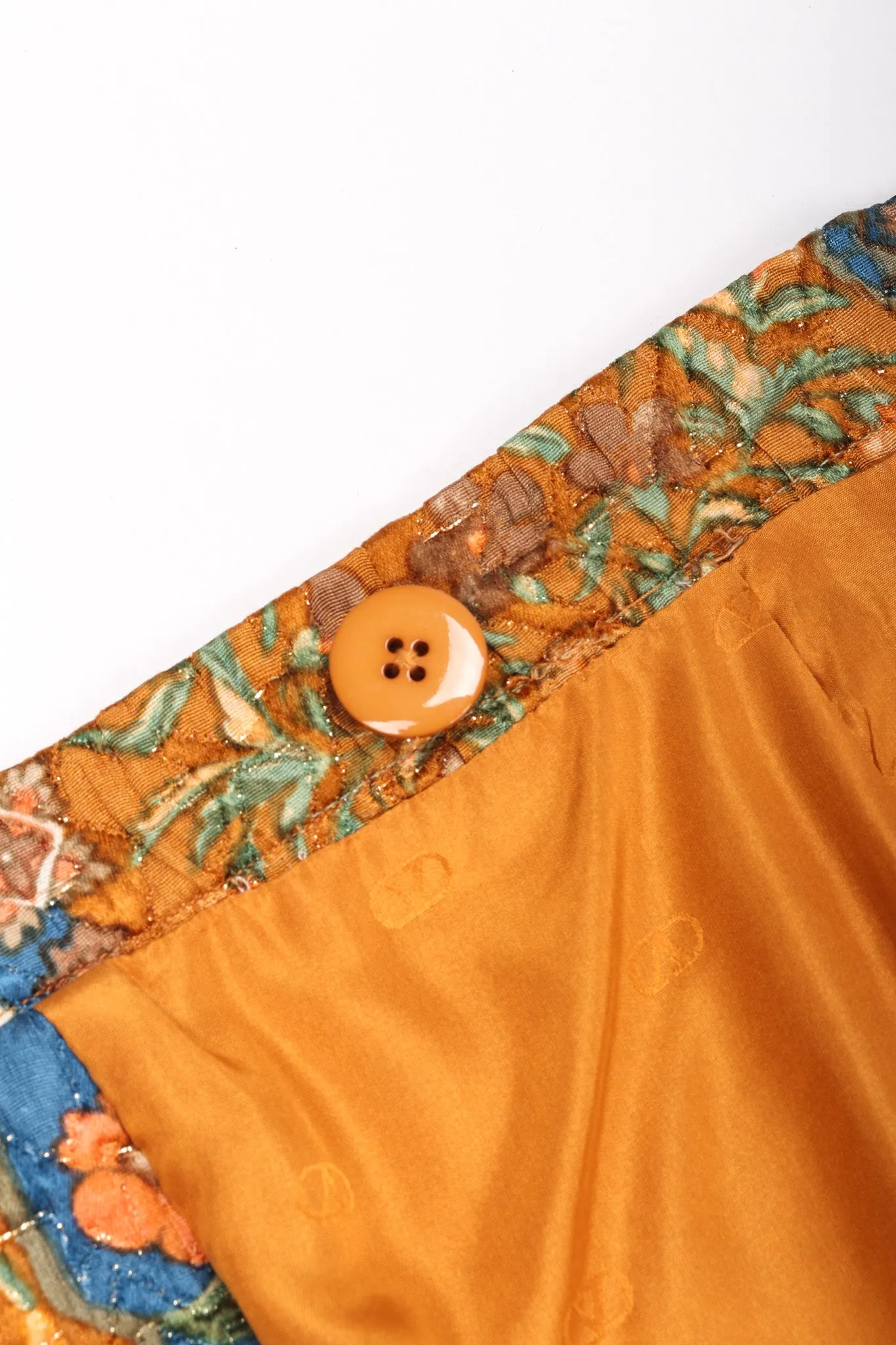 Quilted Jacket & Wrap Skirt Set