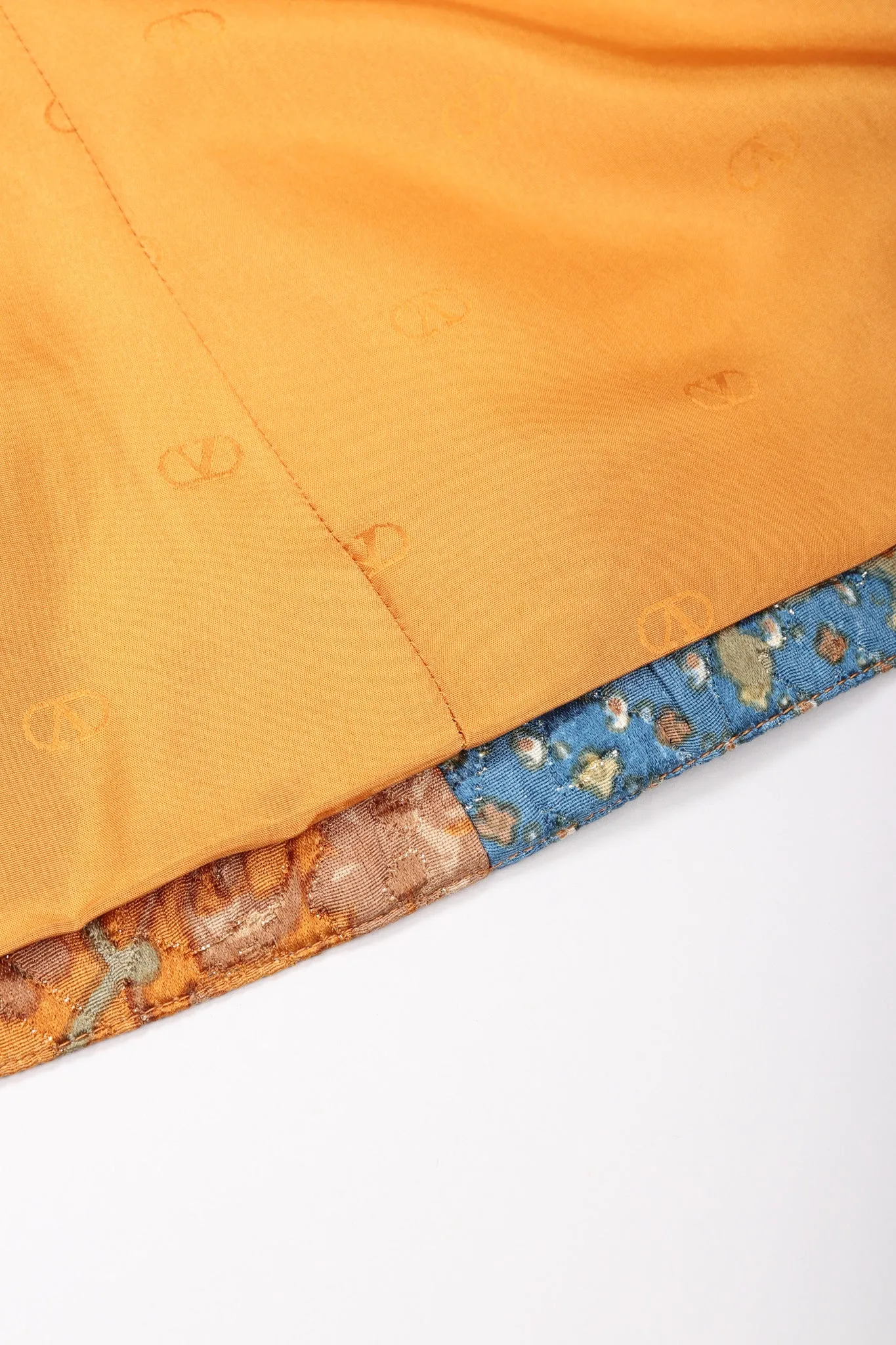 Quilted Jacket & Wrap Skirt Set