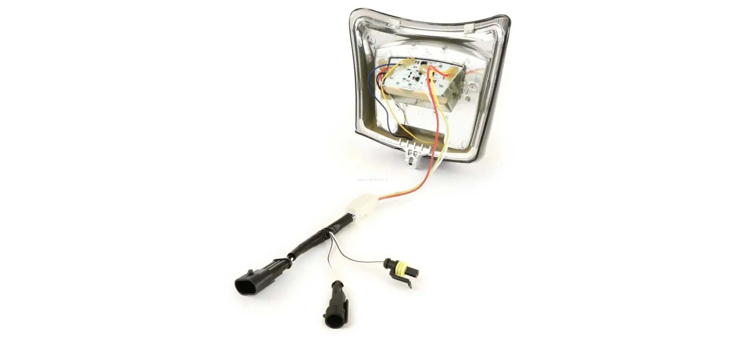 Rear Light including Frame MOTO NOSTRA Matt Black | Vespa GTS 125-300cc