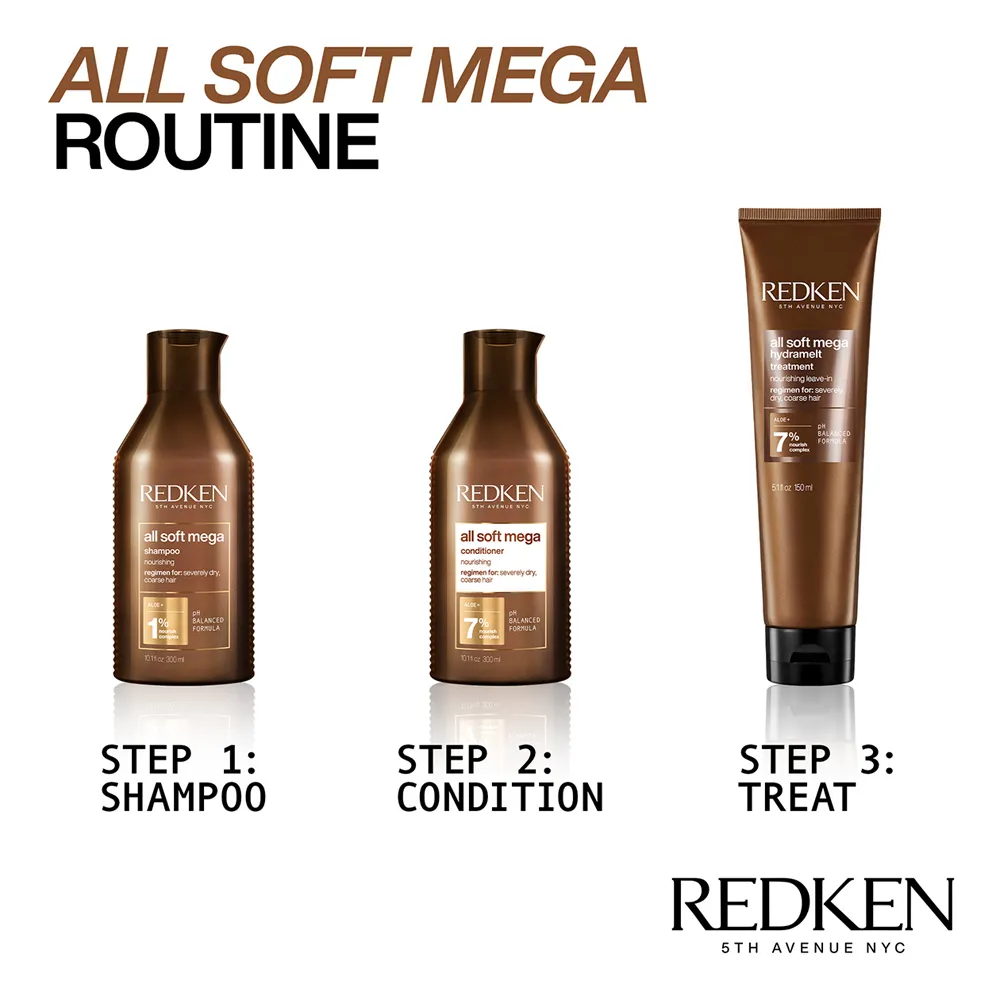 REDKEN - All Soft Mega Shampoo Liter