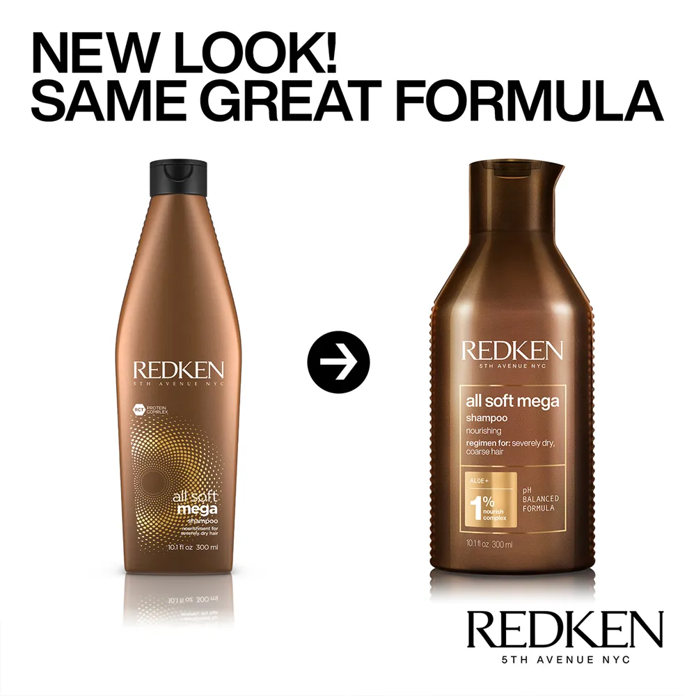 REDKEN - All Soft Mega Shampoo Liter