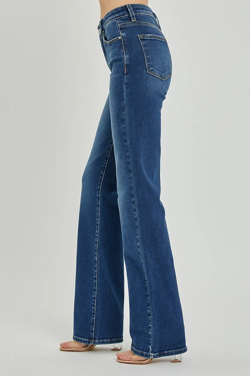 Risen Mid Rise Long Straight Jean