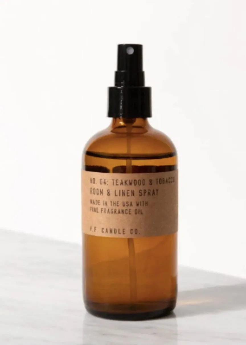 Room   Linen Spray Teakwood   Tobacco