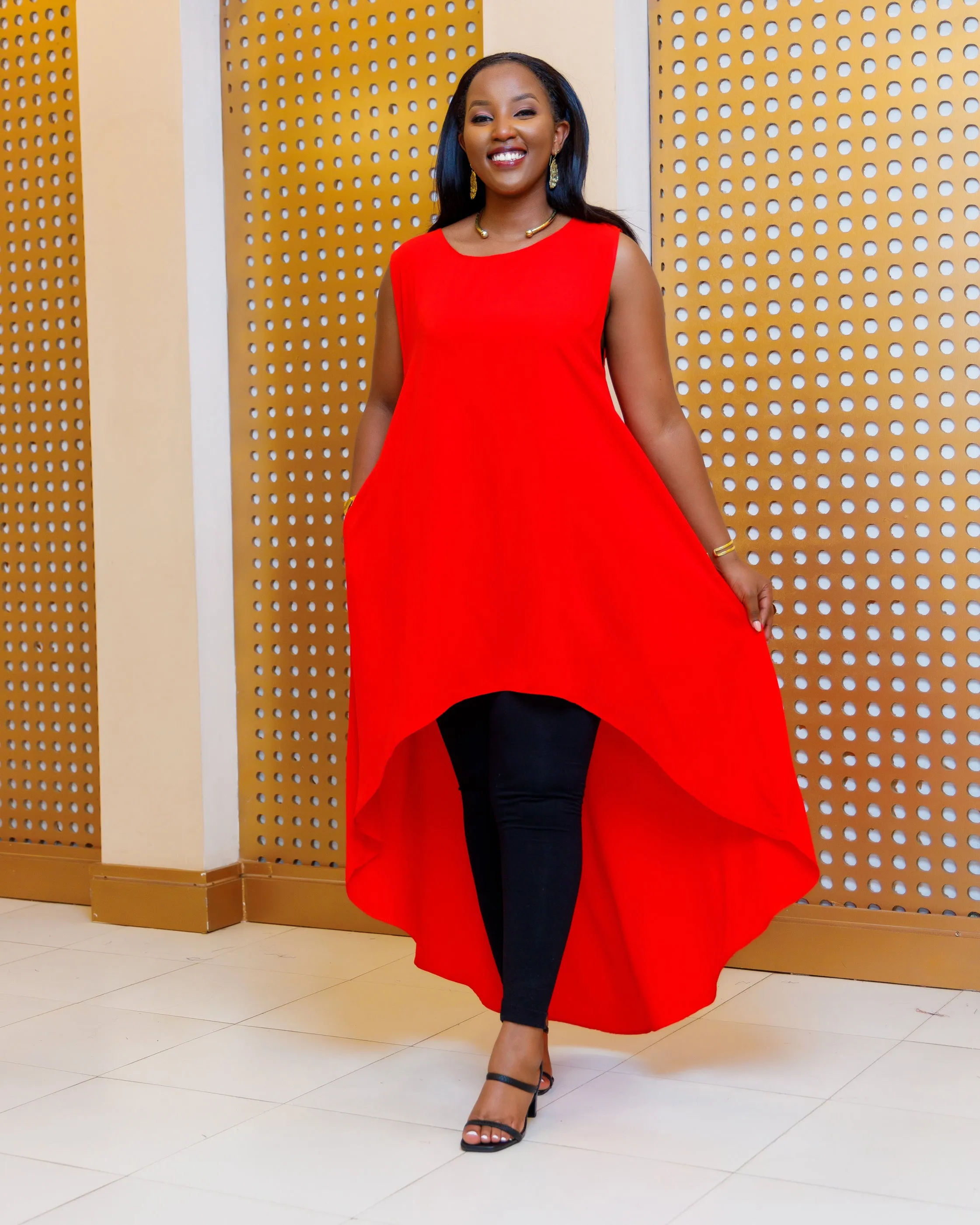 Saito Top- Red