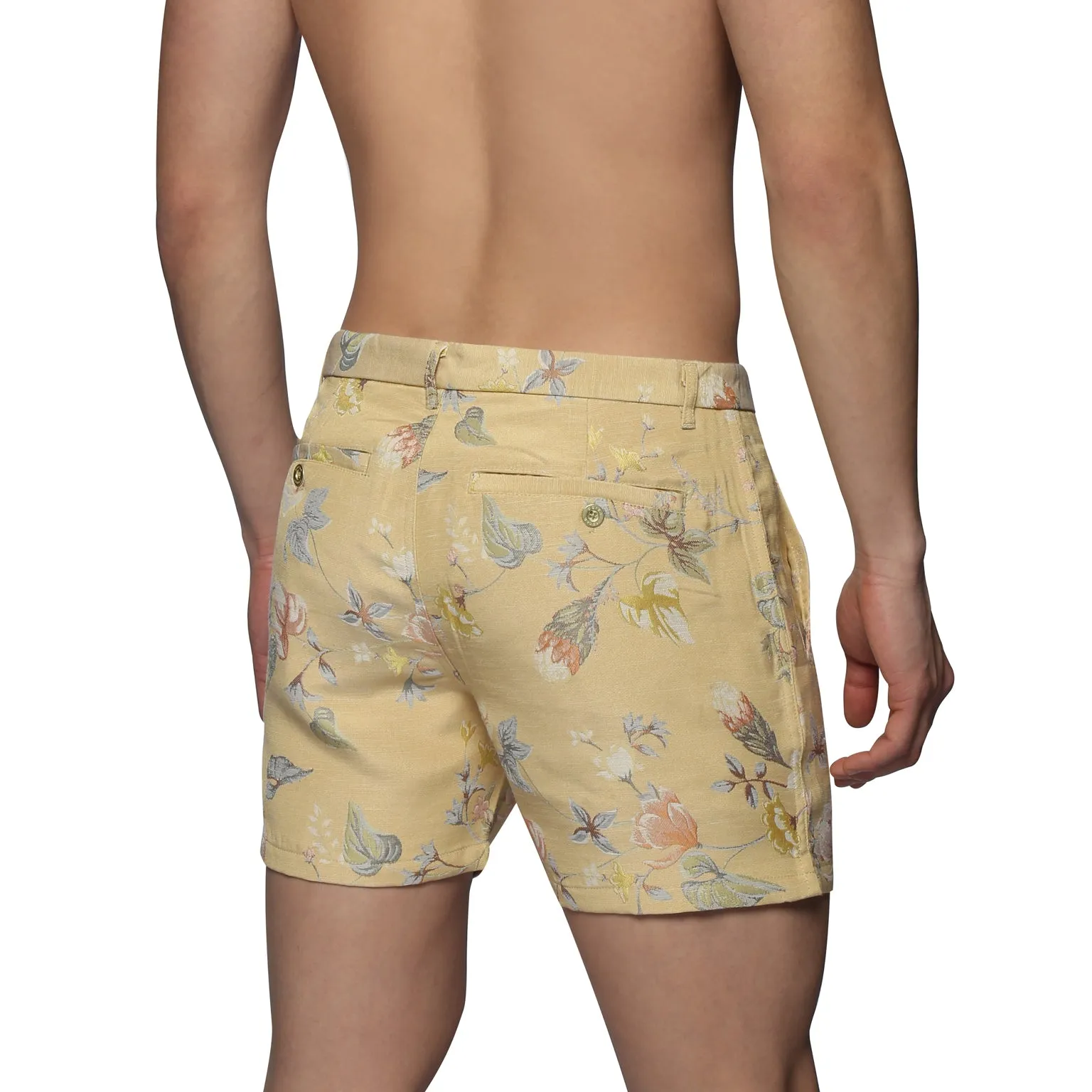 Sand Rococo Jacquard Holler Short