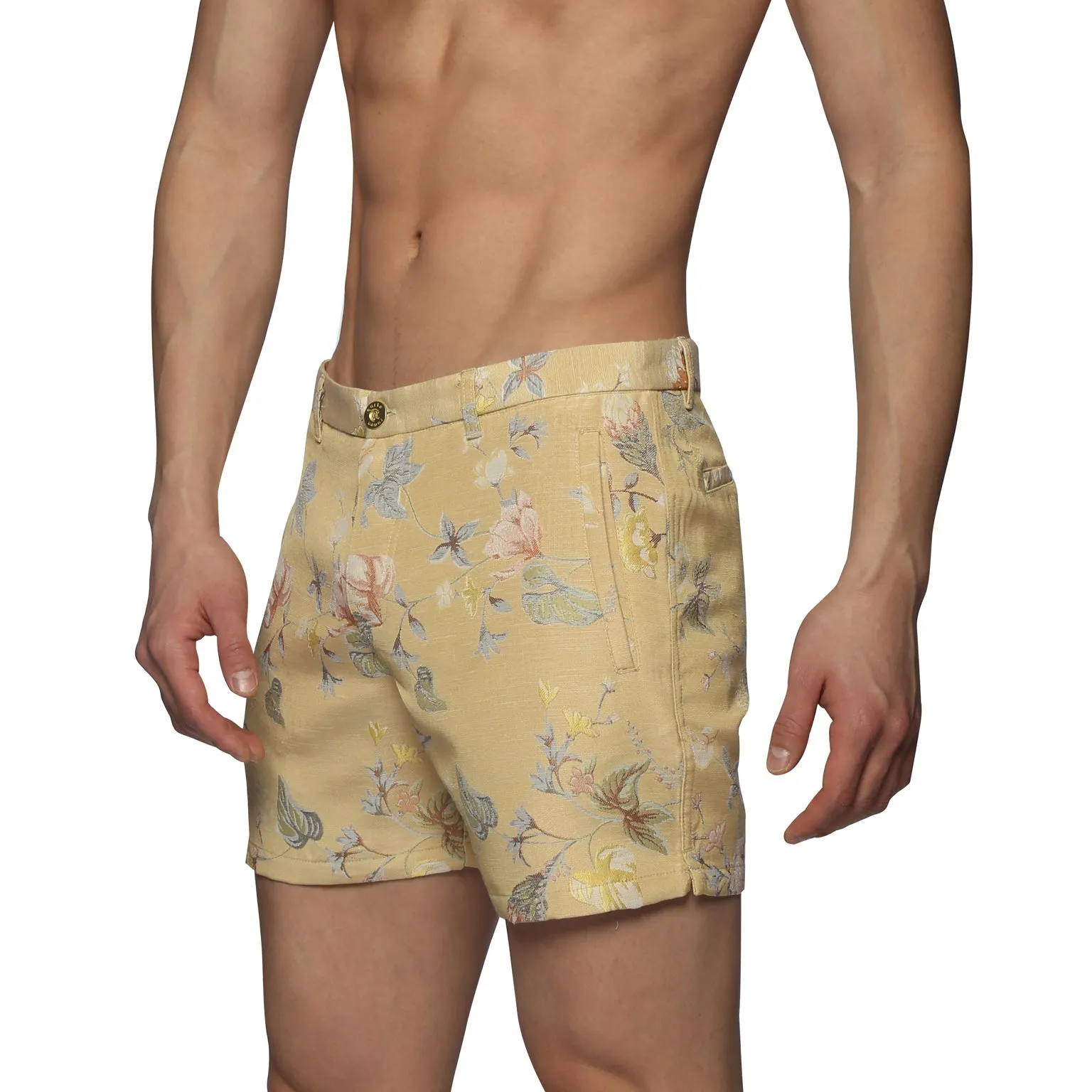 Sand Rococo Jacquard Holler Short