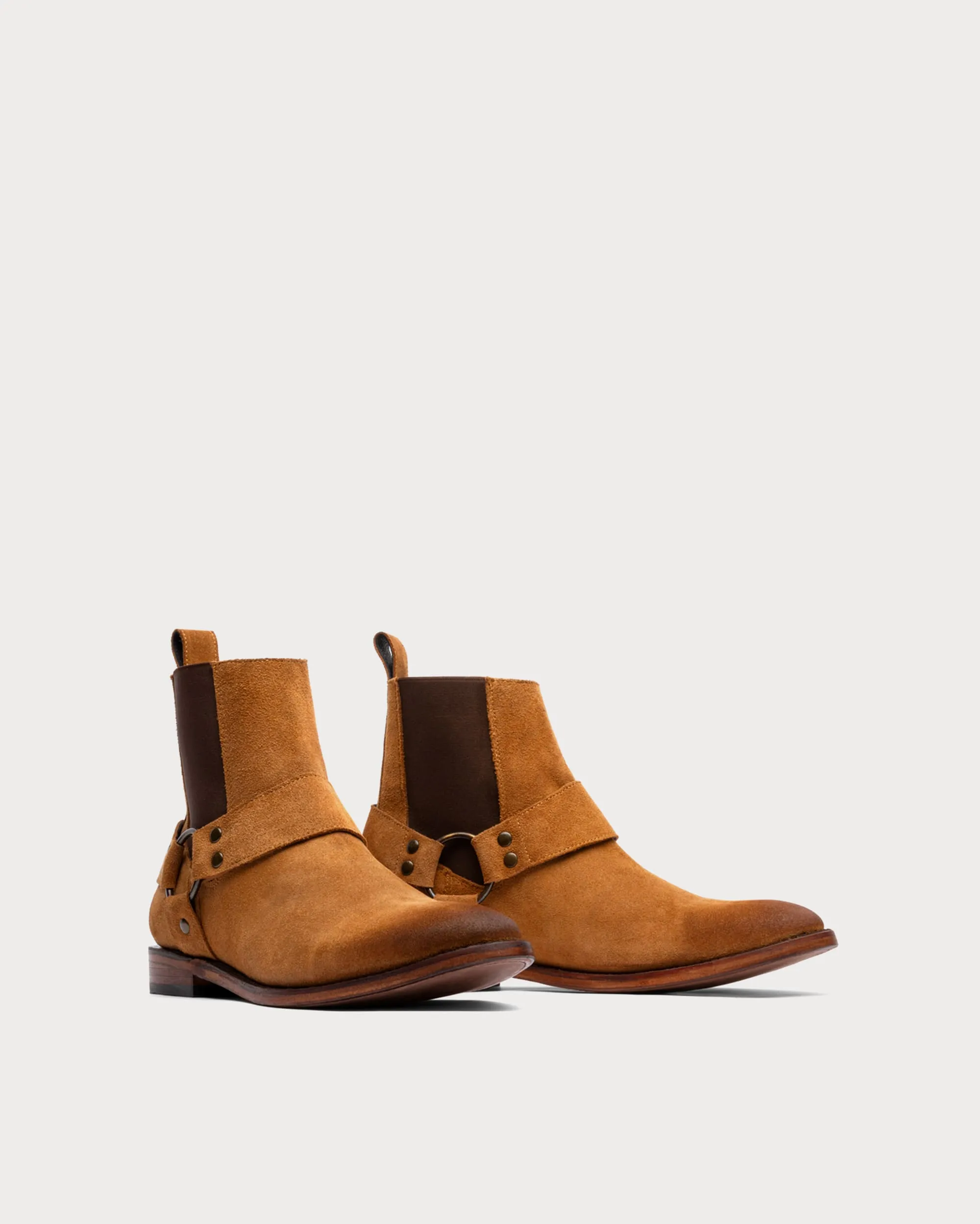 Sandro Suede Camel