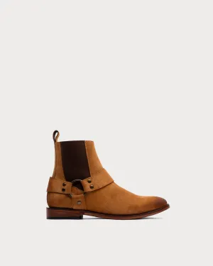 Sandro Suede Camel