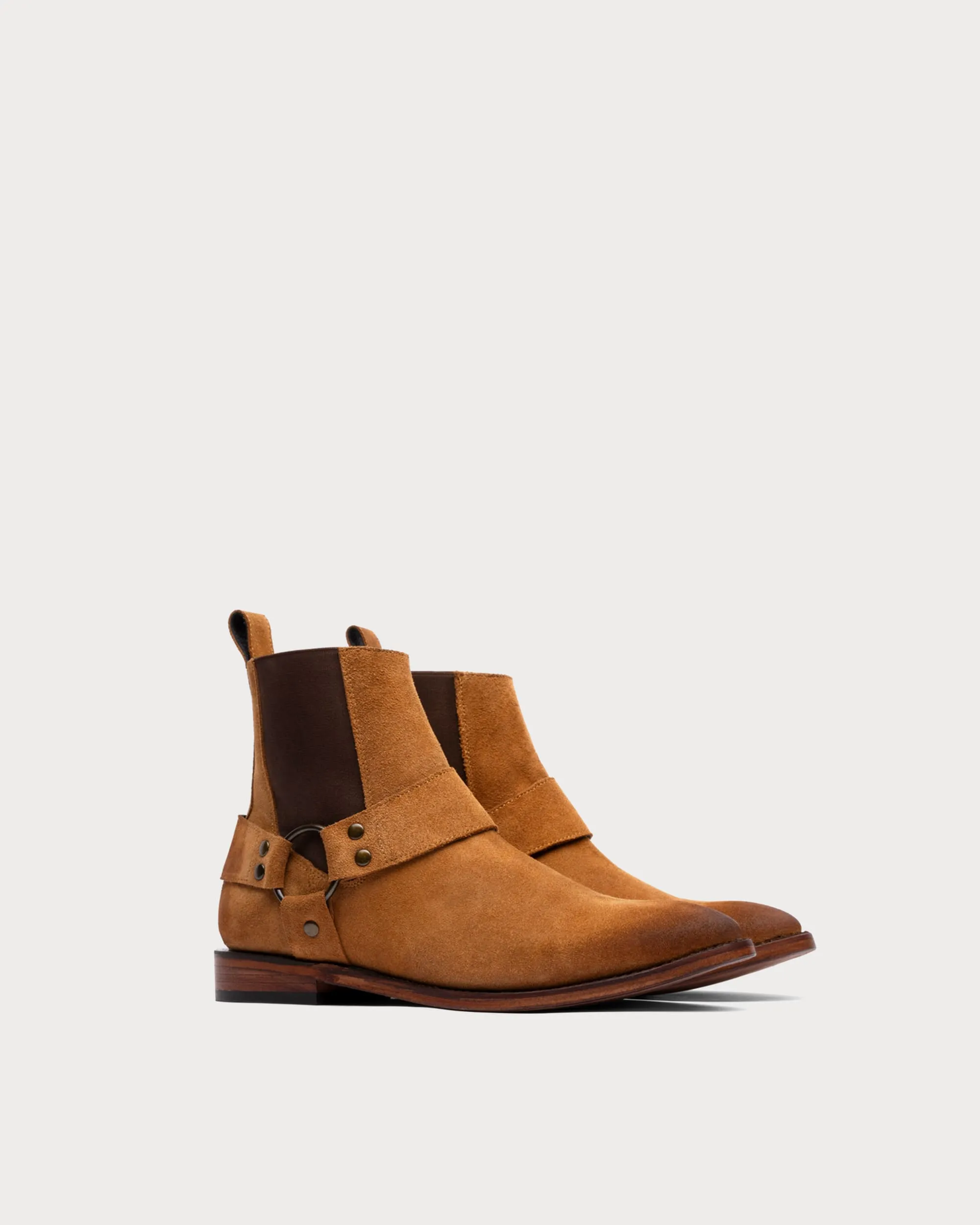 Sandro Suede Camel