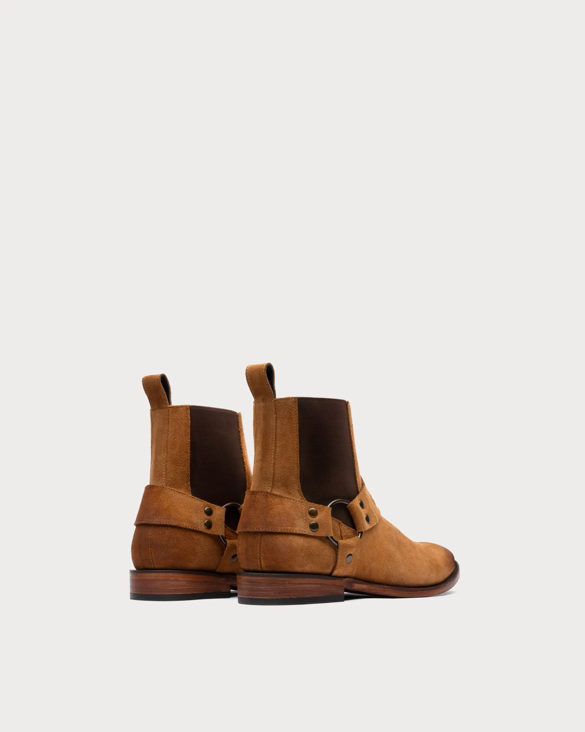 Sandro Suede Camel