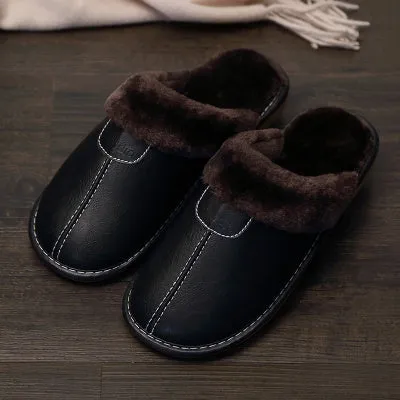 Sara – Cotton Slippers with Vegan Leather for Women